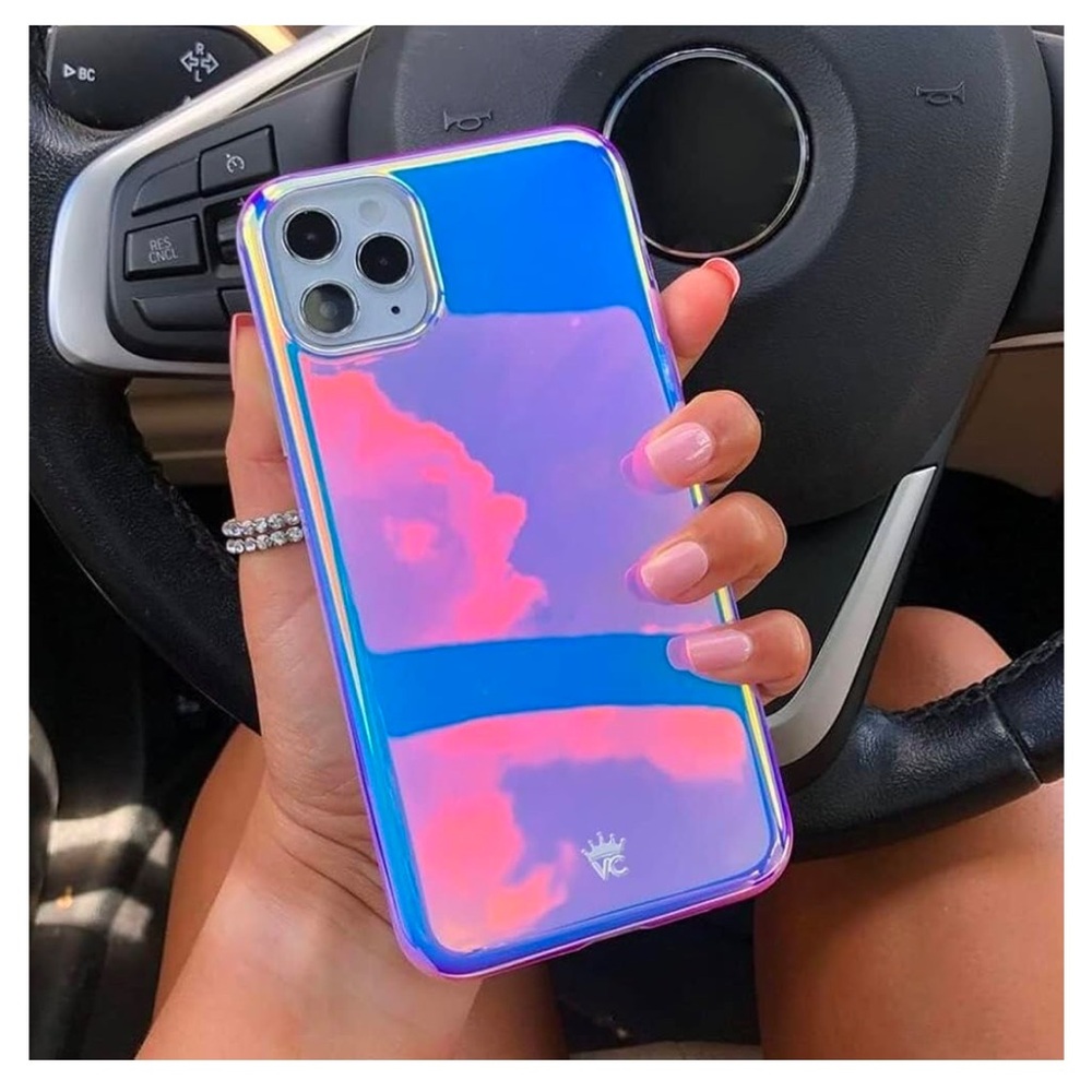 Velvet caviar iridescent nebula iPhone 15 pro max mag safe case new in box